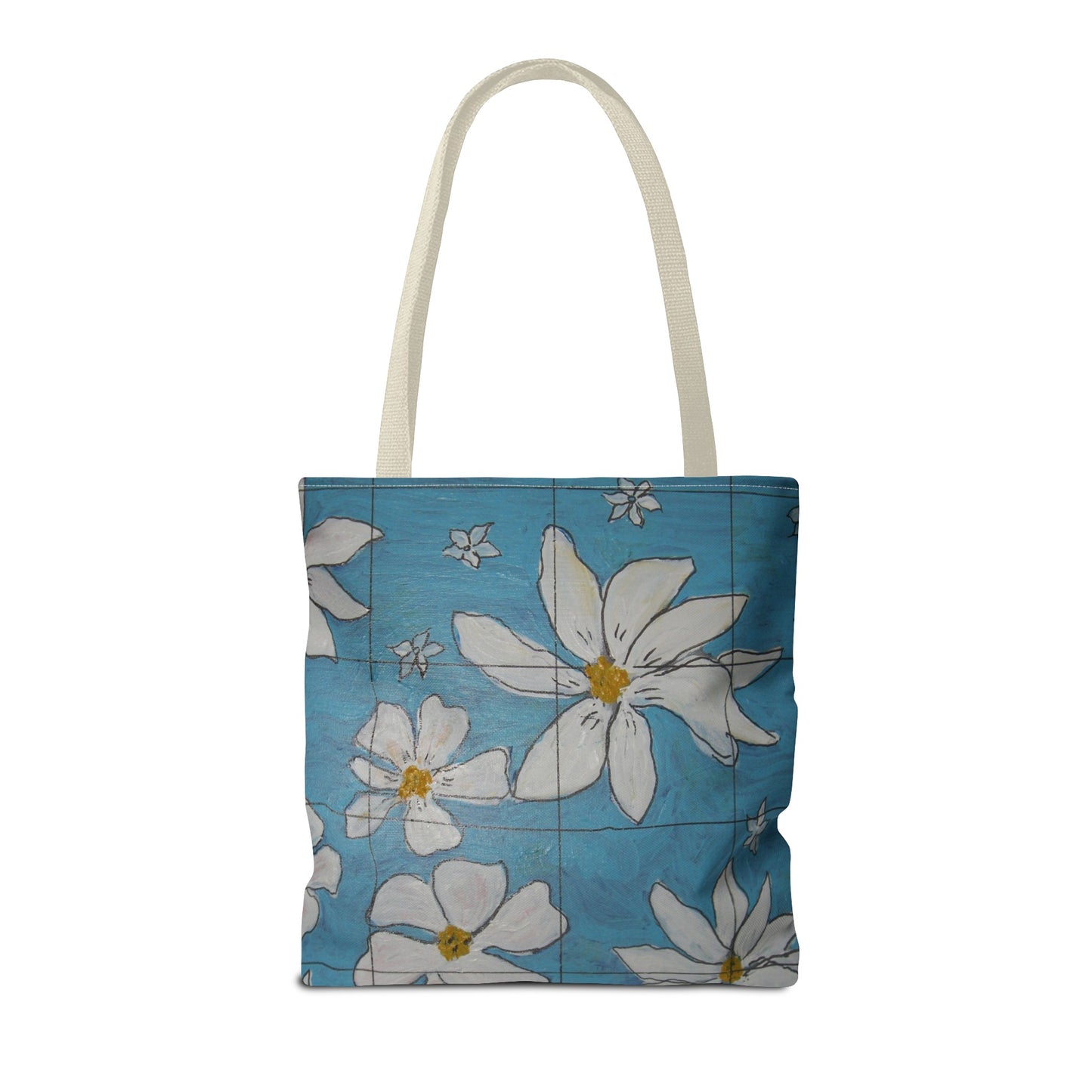 NEW - Happy Flowers Tote Bag