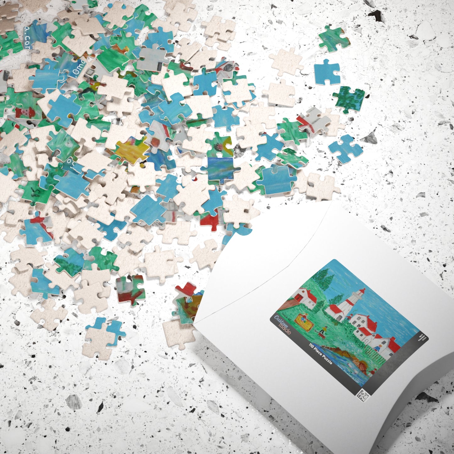 Lighthouse Puzzle in Various Sizes/Difficulty