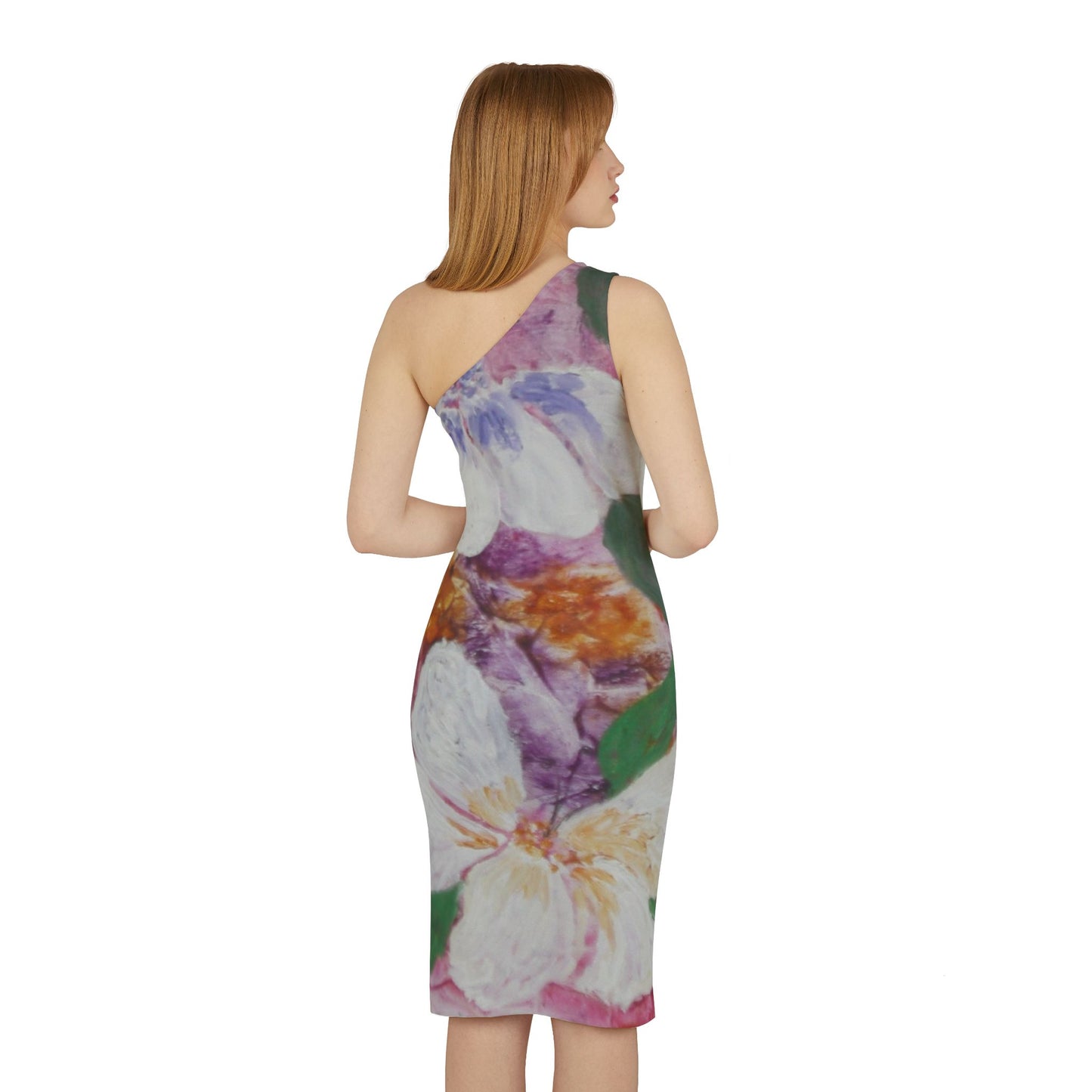 Floral Shoulder Dress