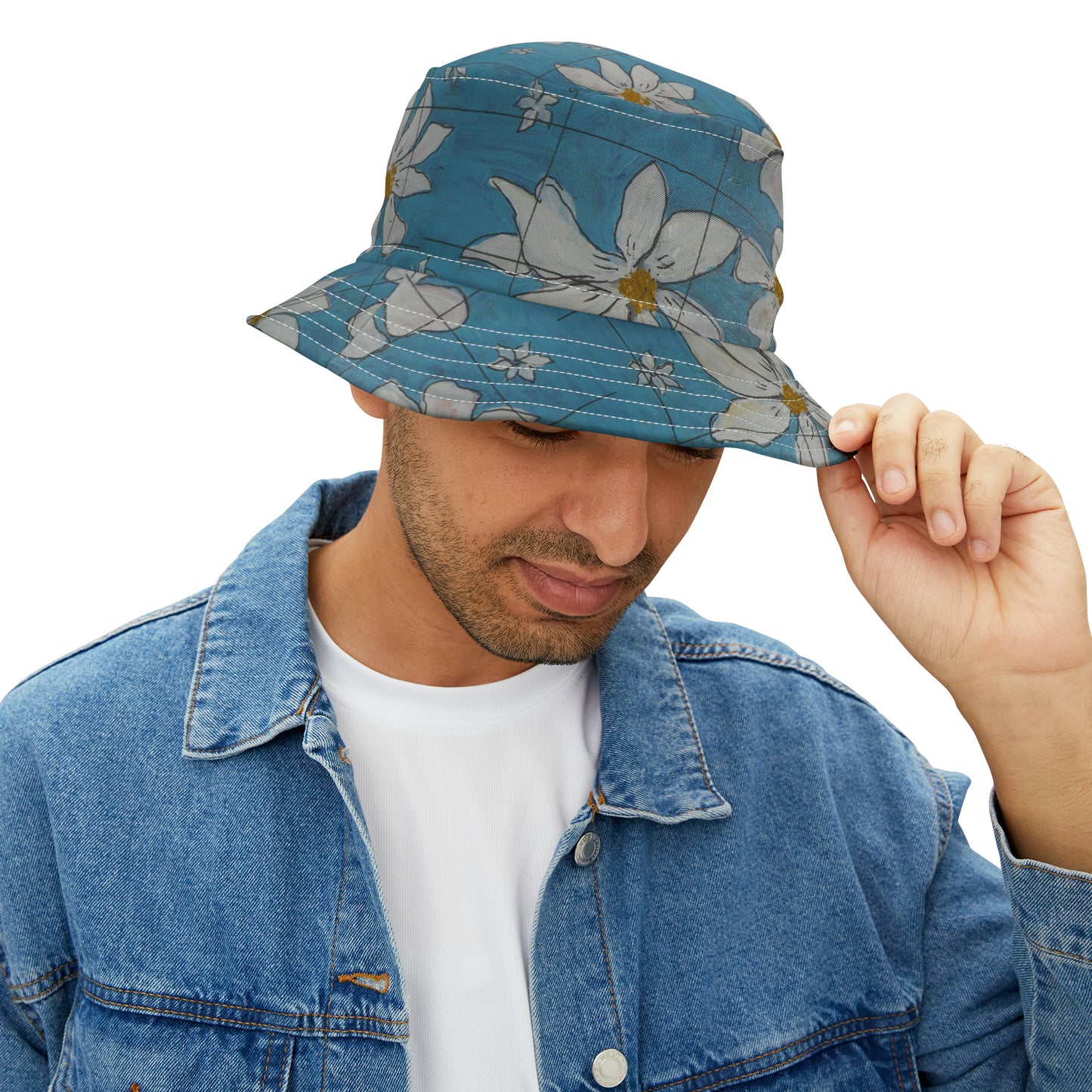 NEW Happy Flowers Fisherman's Hat
