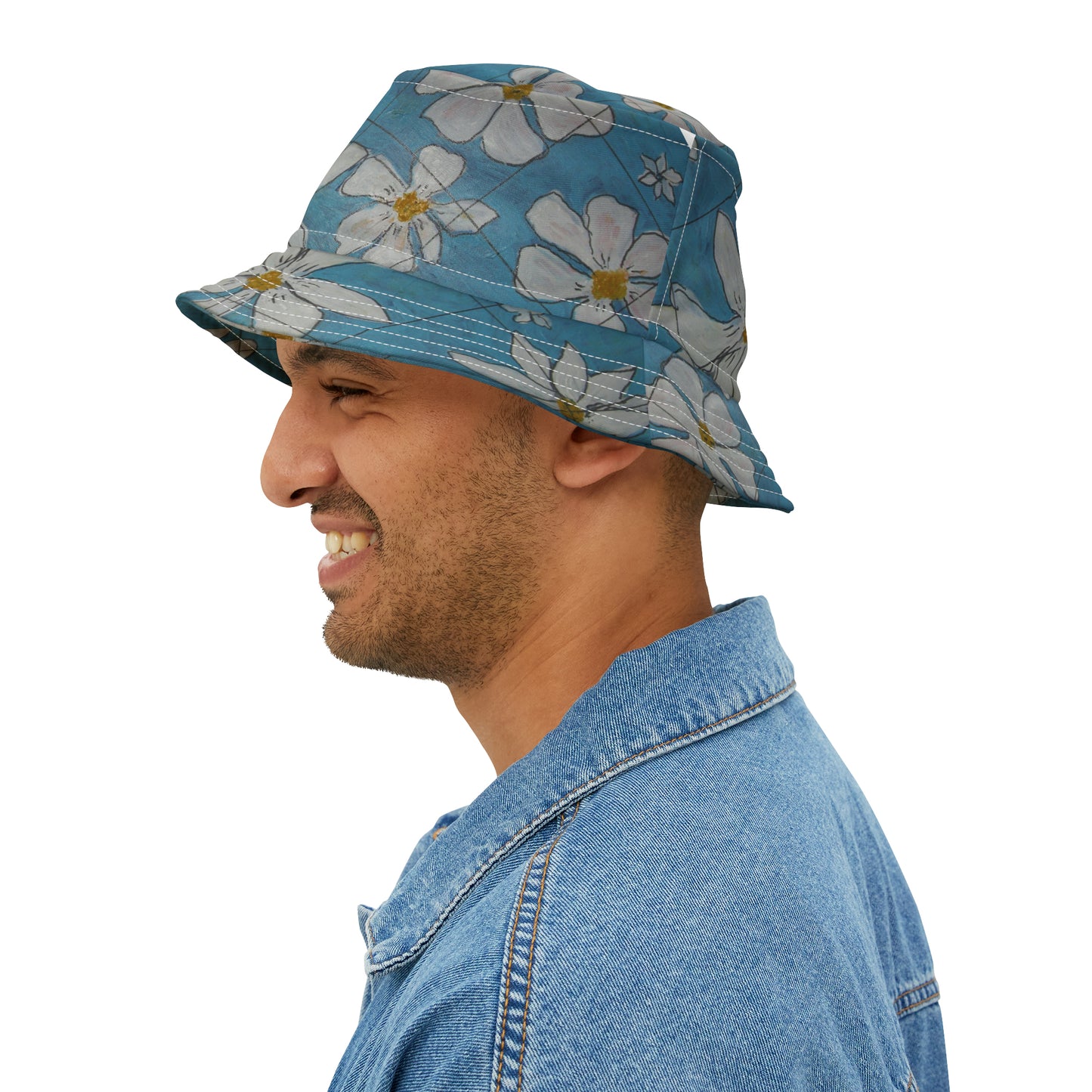 NEW Happy Flowers Fisherman's Hat