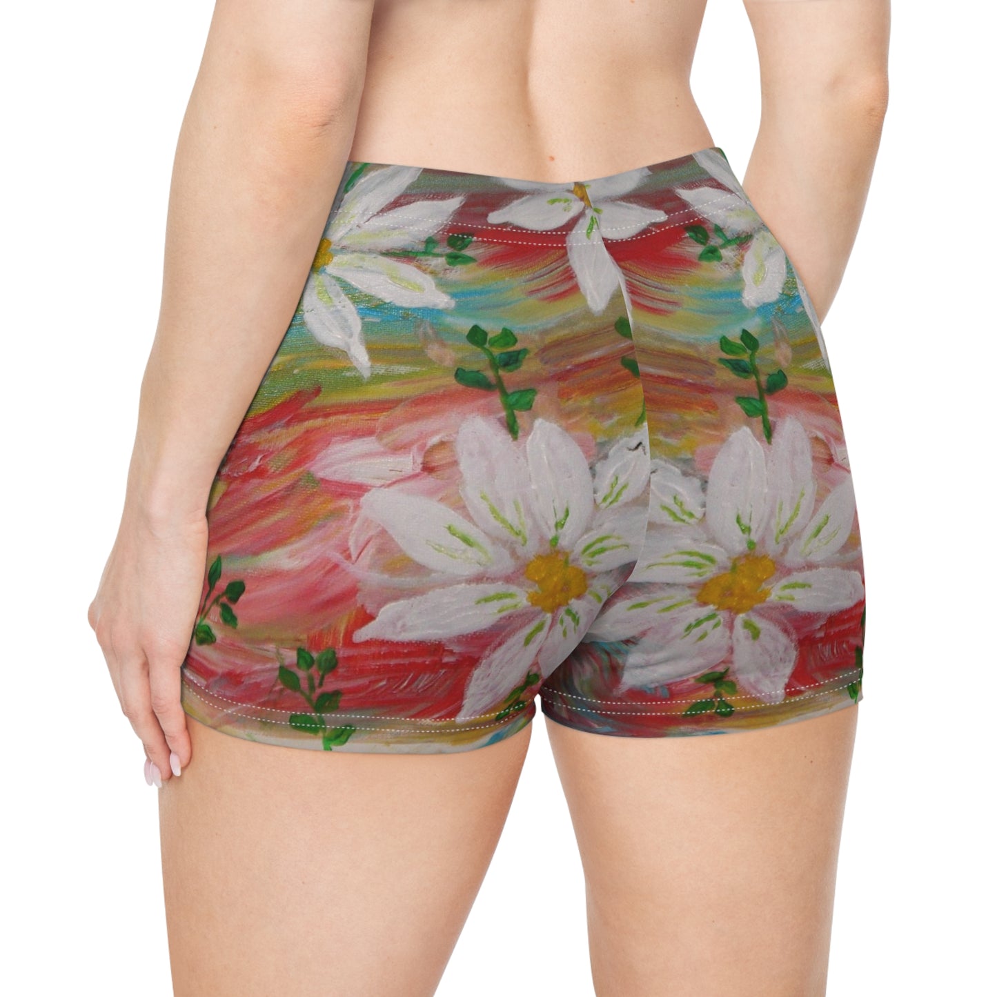 Women's Floral Shorts by Oma Sonia