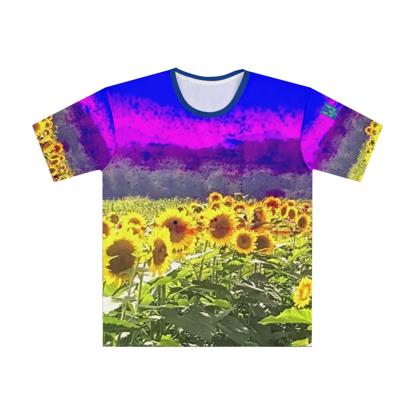 Slava Ukraine ~ Men's Sunflower T-shirt