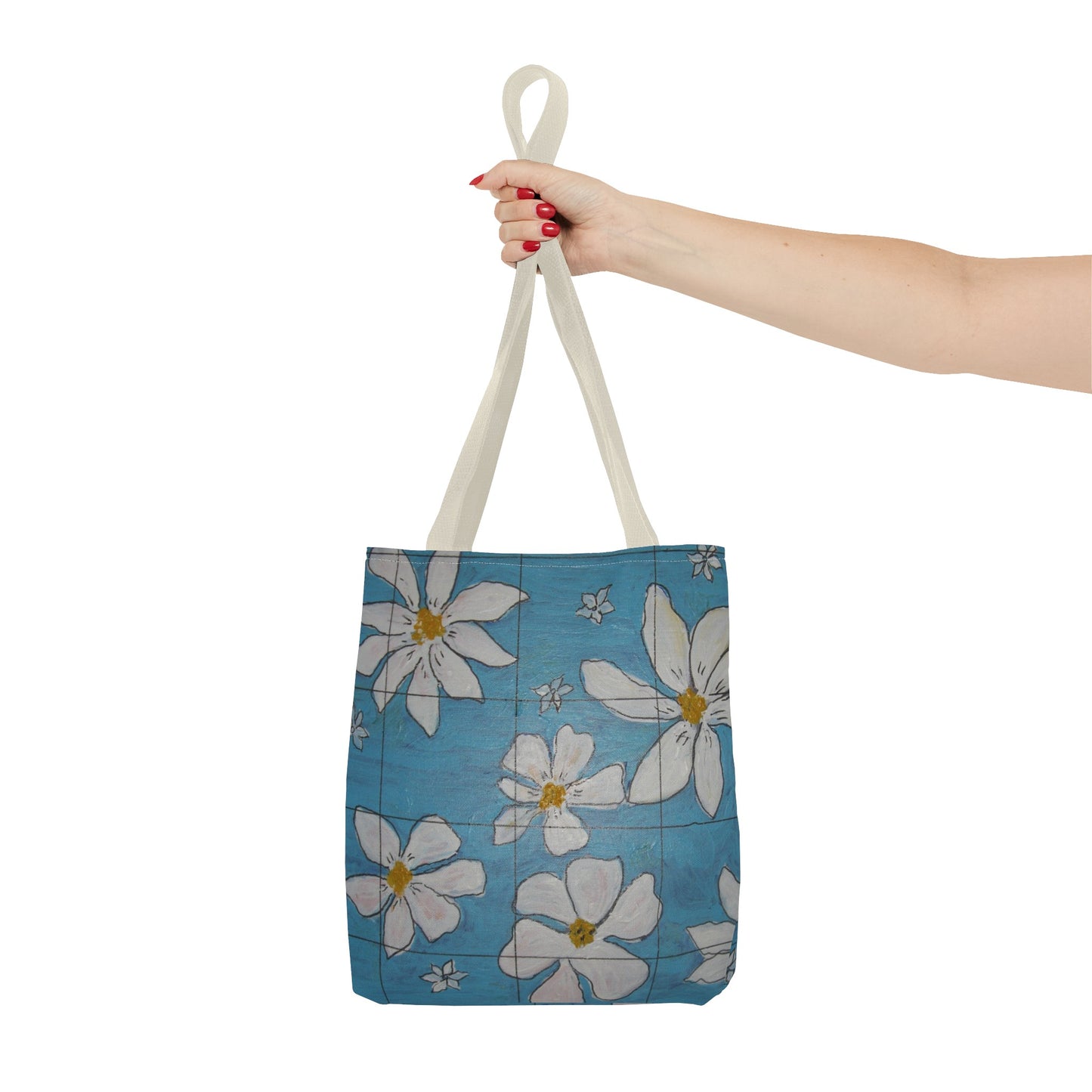 NEW - Happy Flowers Tote Bag