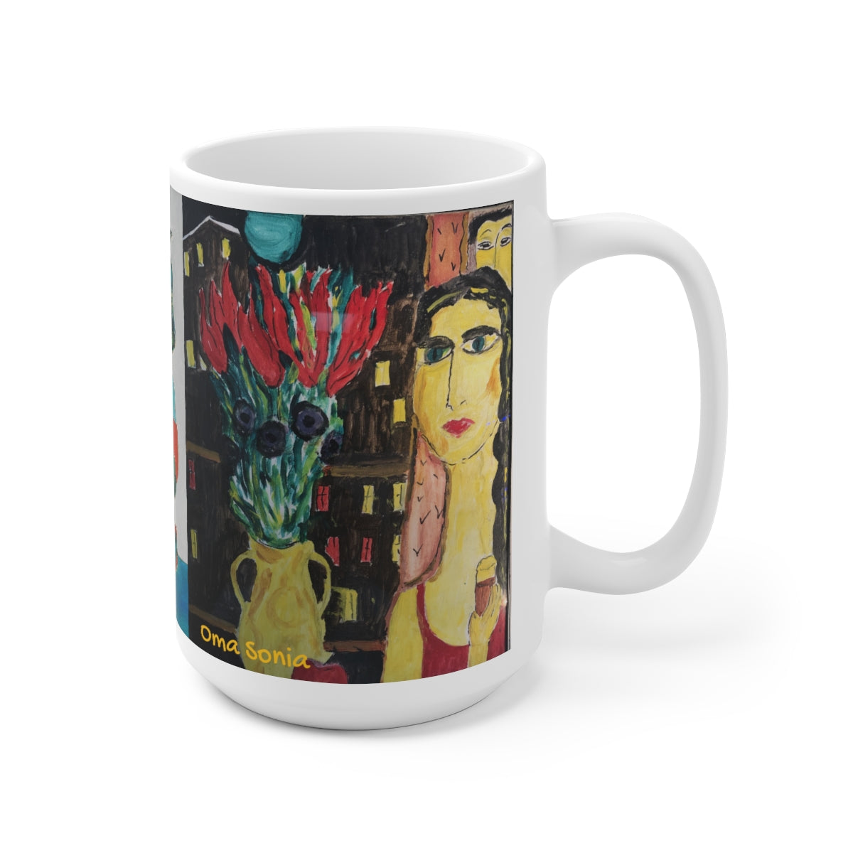 Oma Sonia Portraits Collection 15 oz. Mug