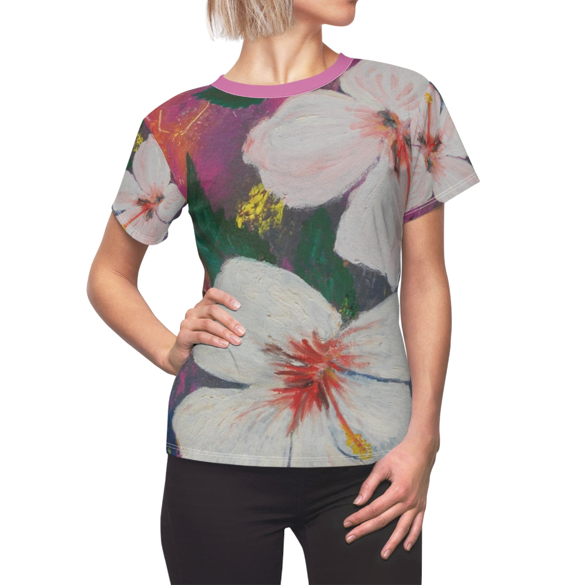 Oma Sonia's Brilliant Hibiscus T-shirt