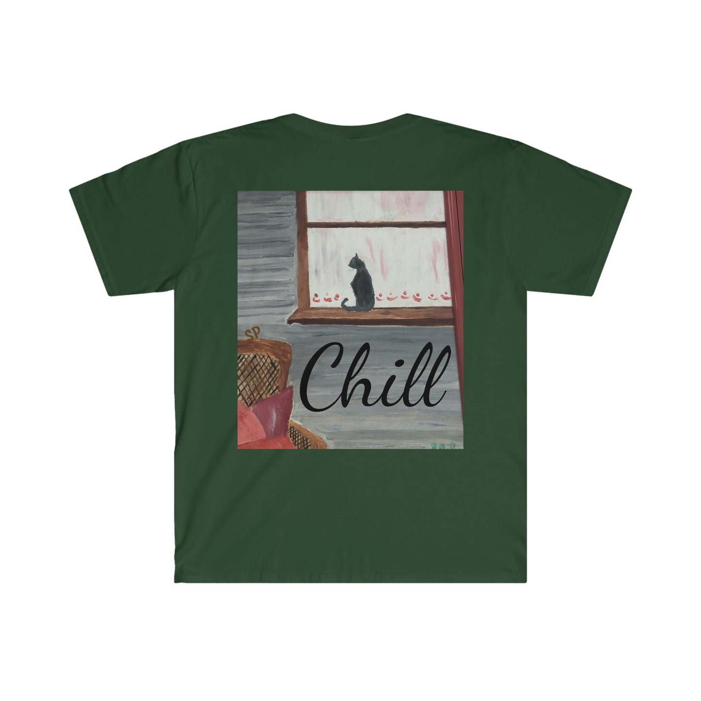 Oma Sonia's "Cat on a Windowsill" T-Shirt