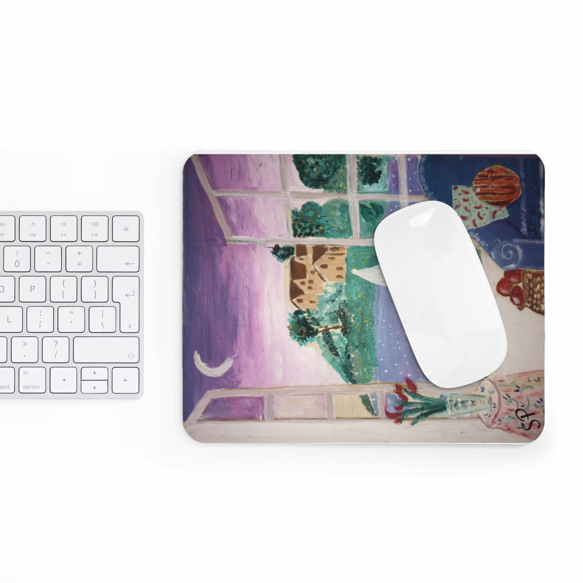 "Moonlit Sail" Artistic Mousepad