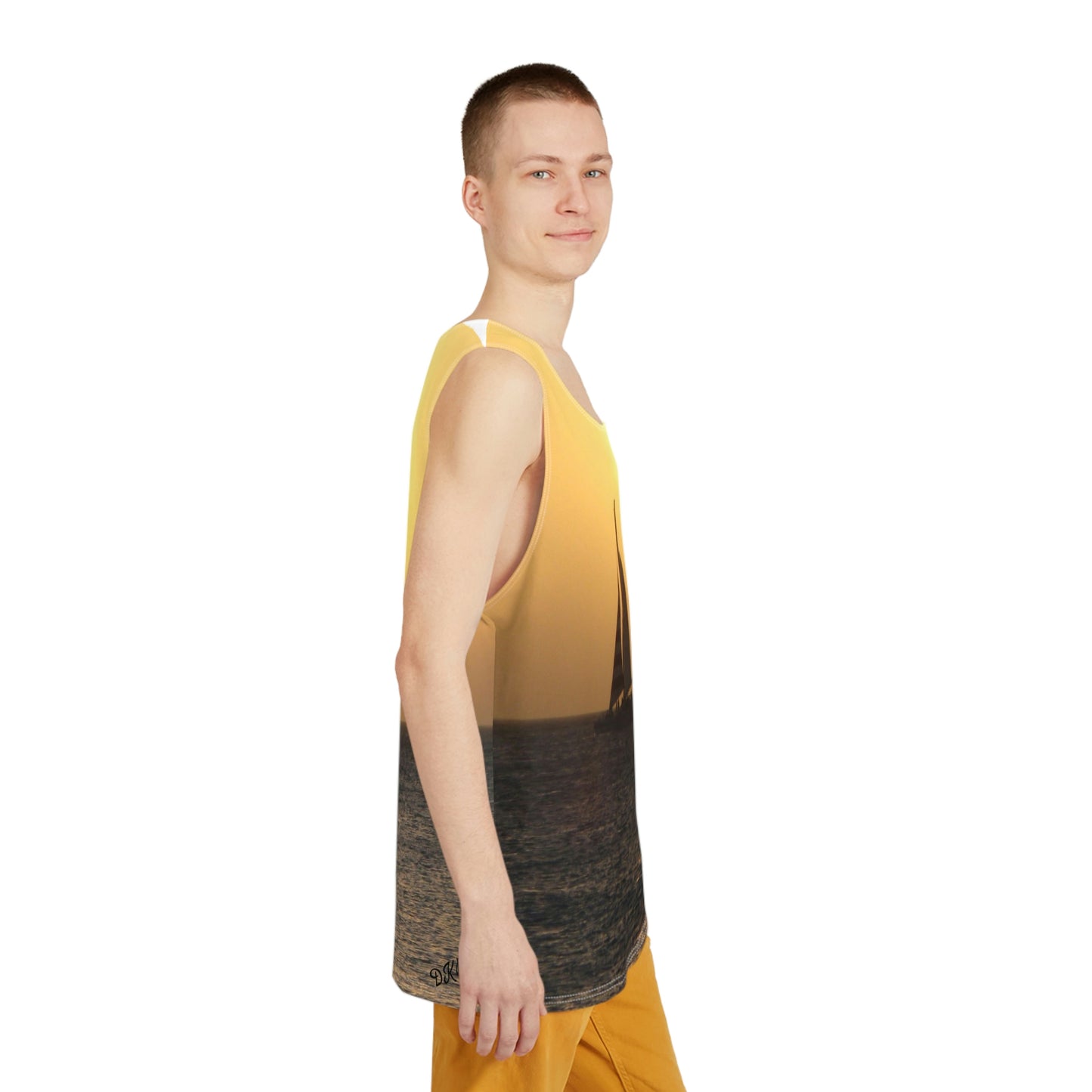 Donna Sky Sunset Sail Men's Tank Top