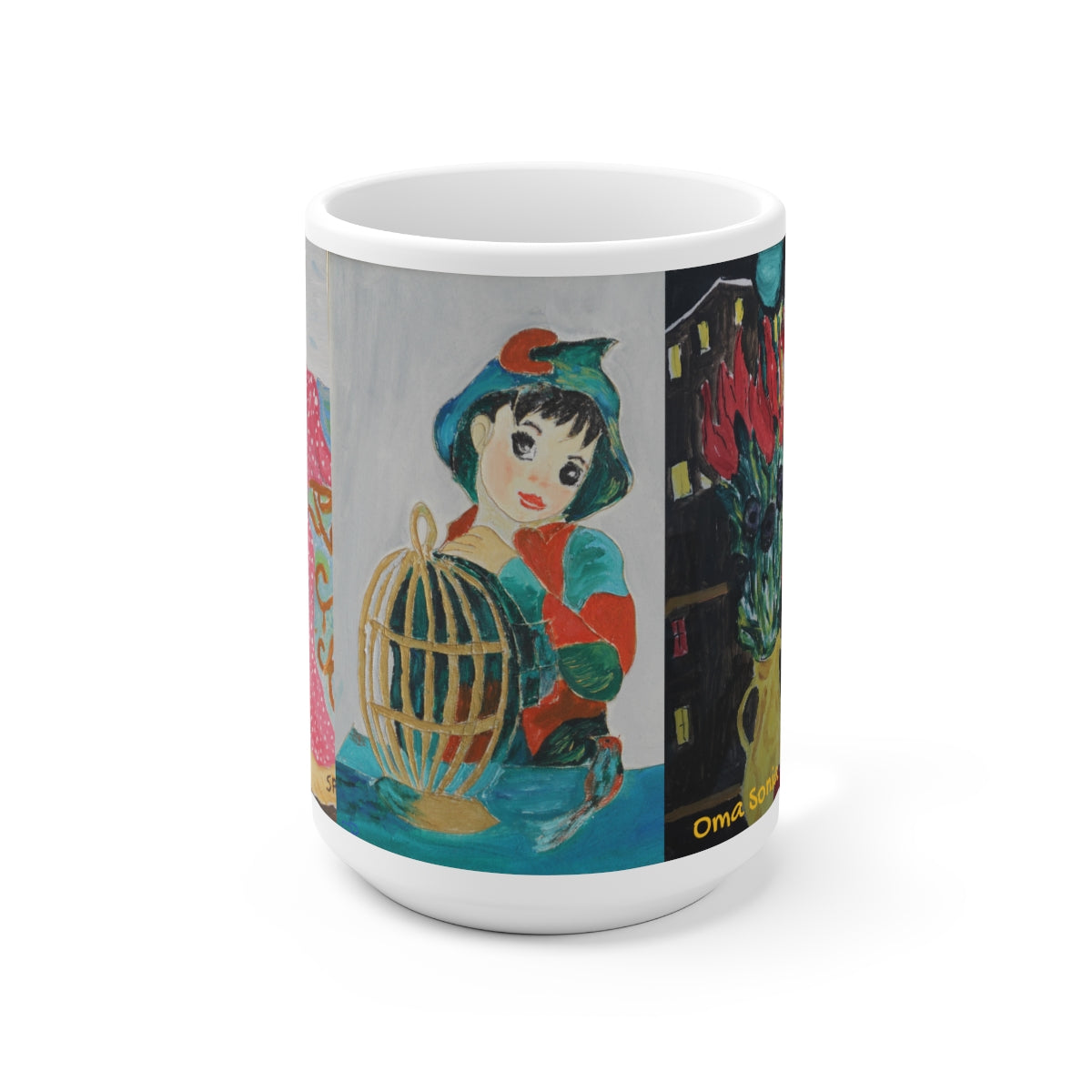 Oma Sonia Portraits Collection 15 oz. Mug