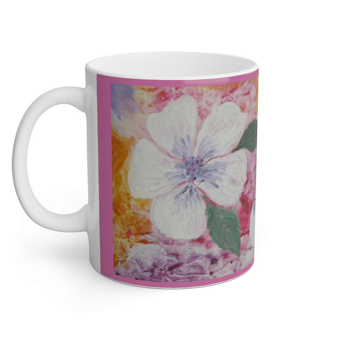 Oma Sonia's Brilliant Hibiscus Mug