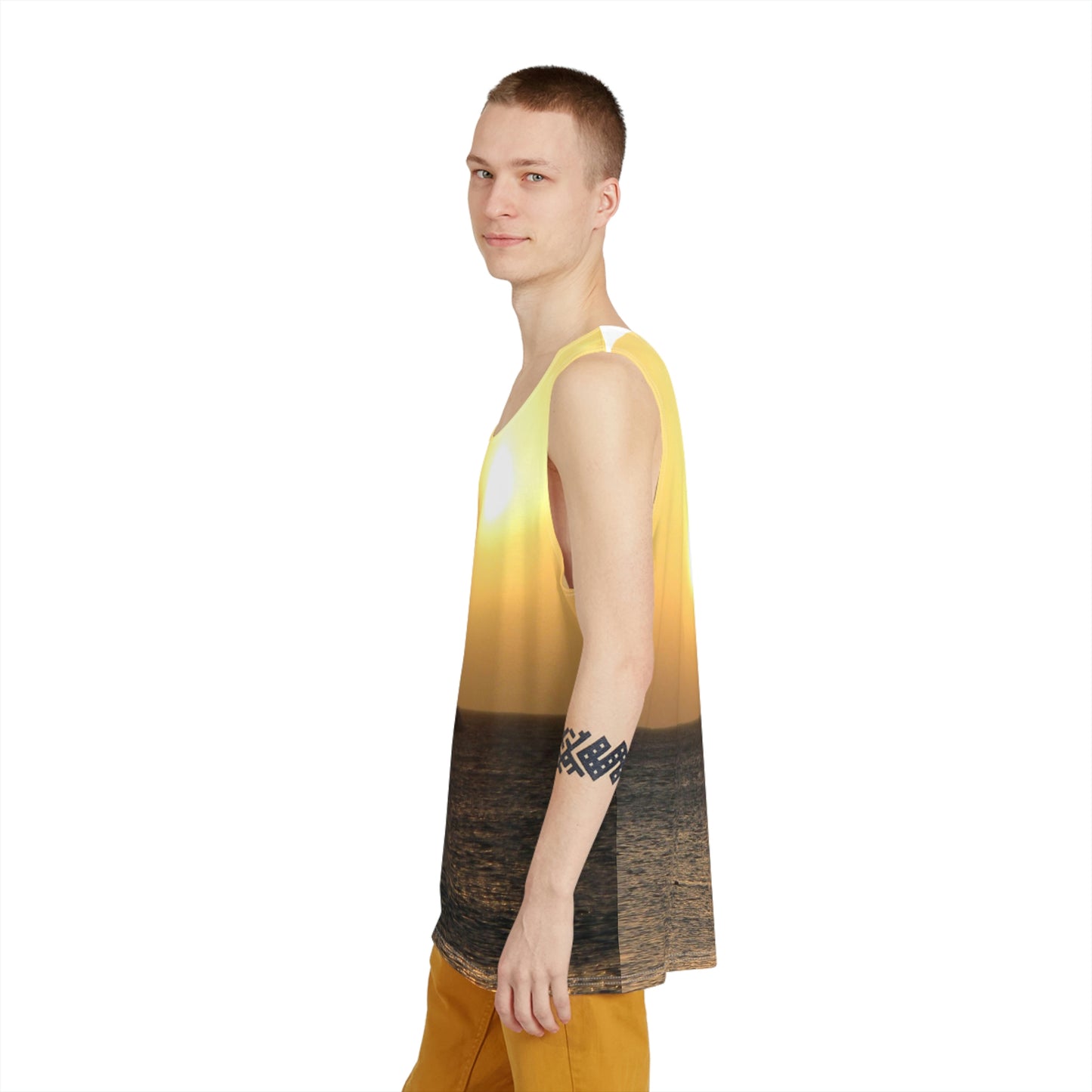 Donna Sky Sunset Sail Men's Tank Top