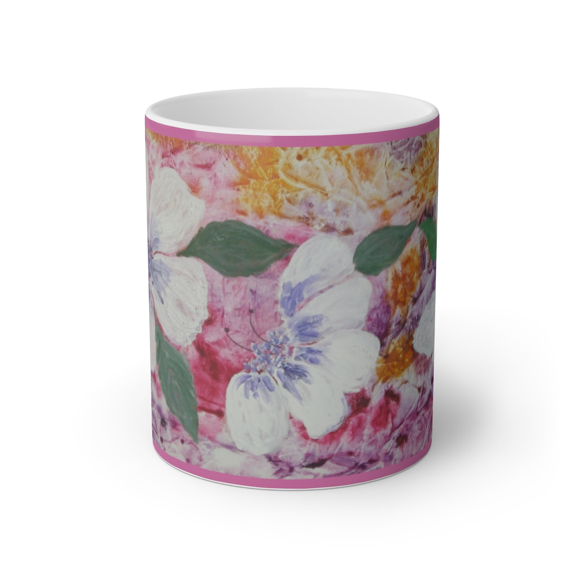 Oma Sonia's Brilliant Hibiscus Mug