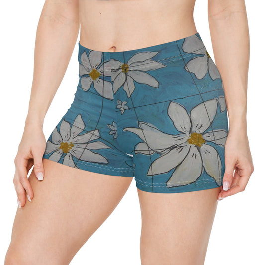 Floral Print Women's Cute Shorts