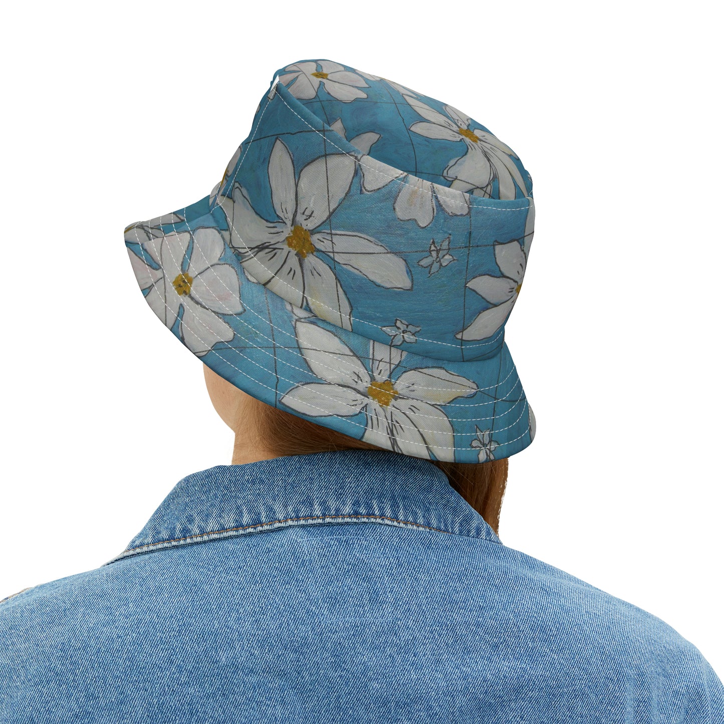 NEW Happy Flowers Fisherman's Hat