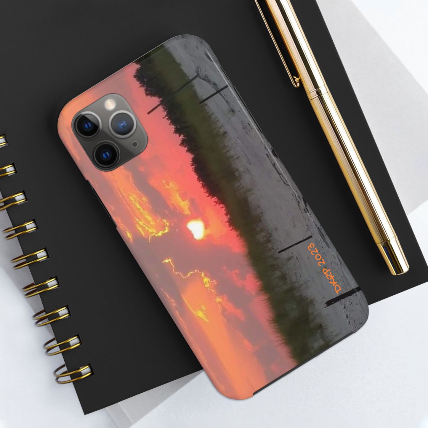 Donna Sky Sunrise at the Beach Phone Case