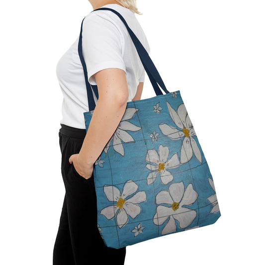 NEW - Happy Flowers Tote Bag