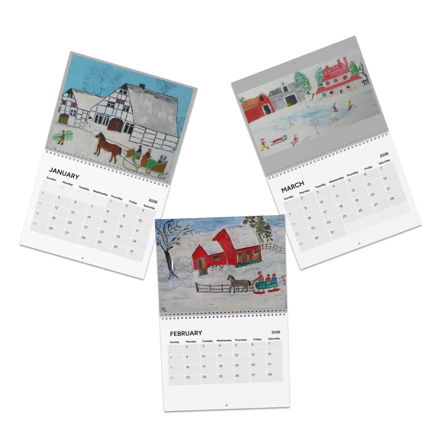 Oma Sonia Art Calendar (2026)