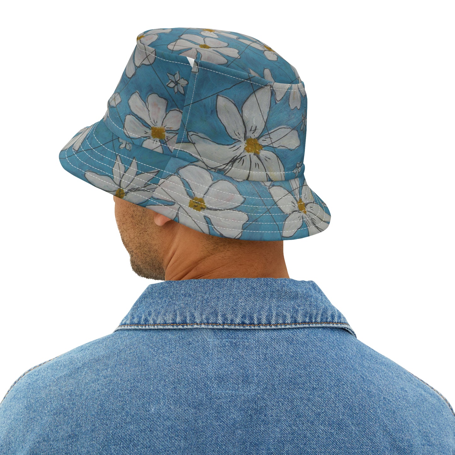 NEW Happy Flowers Fisherman's Hat