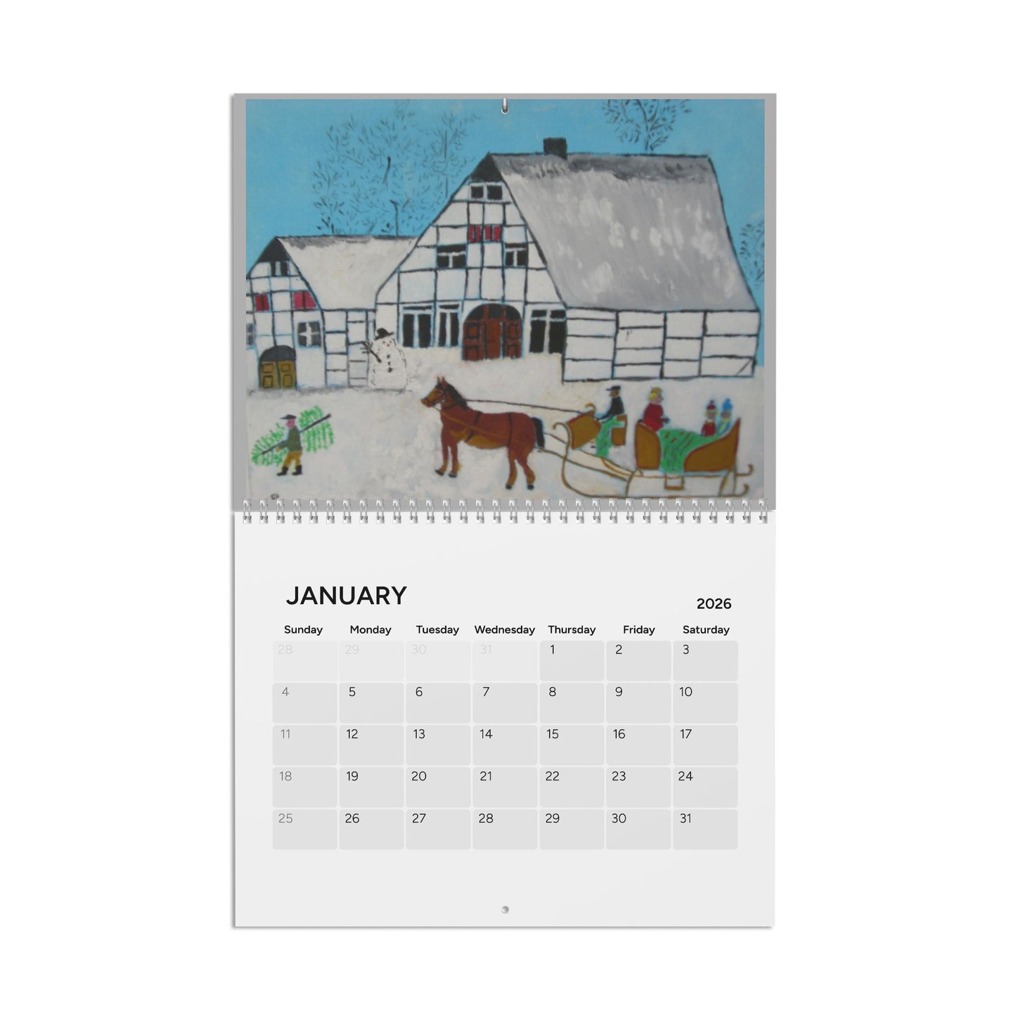 Oma Sonia Art Calendar (2026)