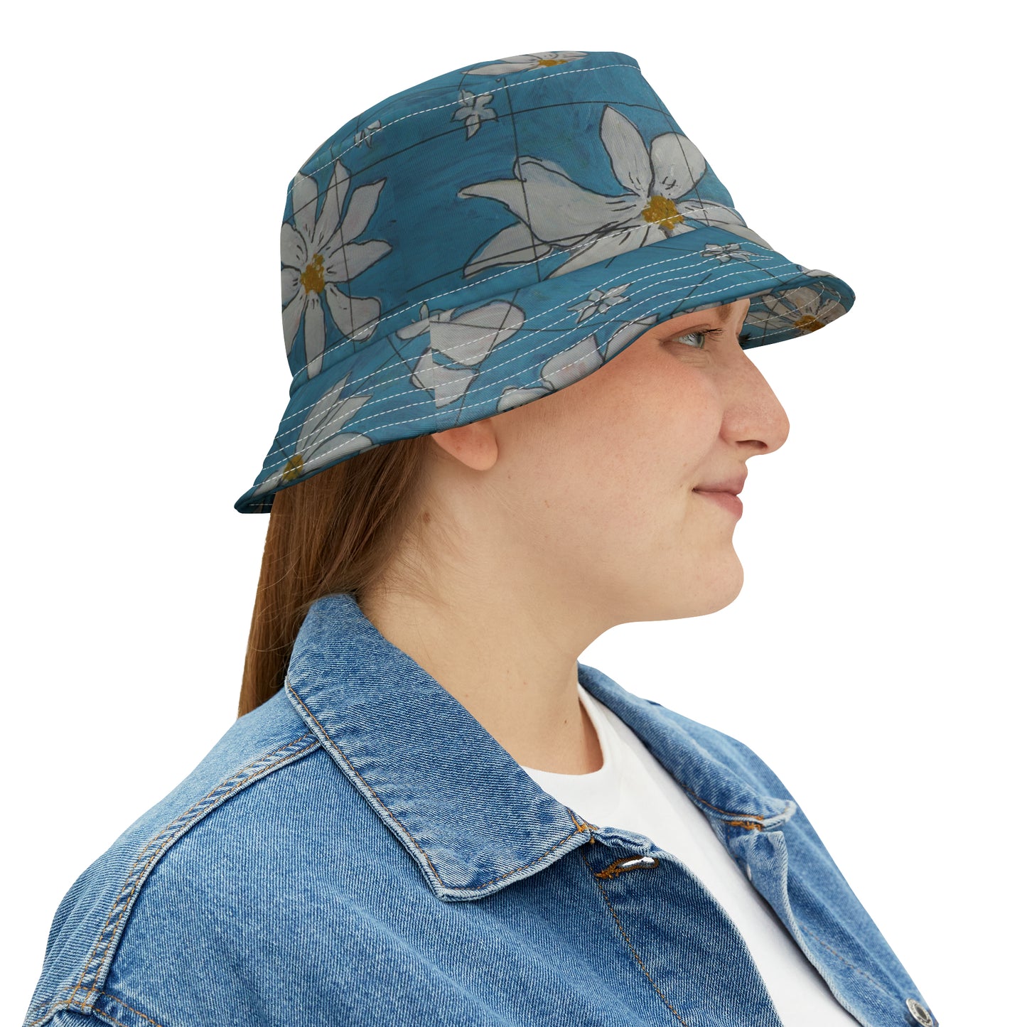 NEW Happy Flowers Fisherman's Hat