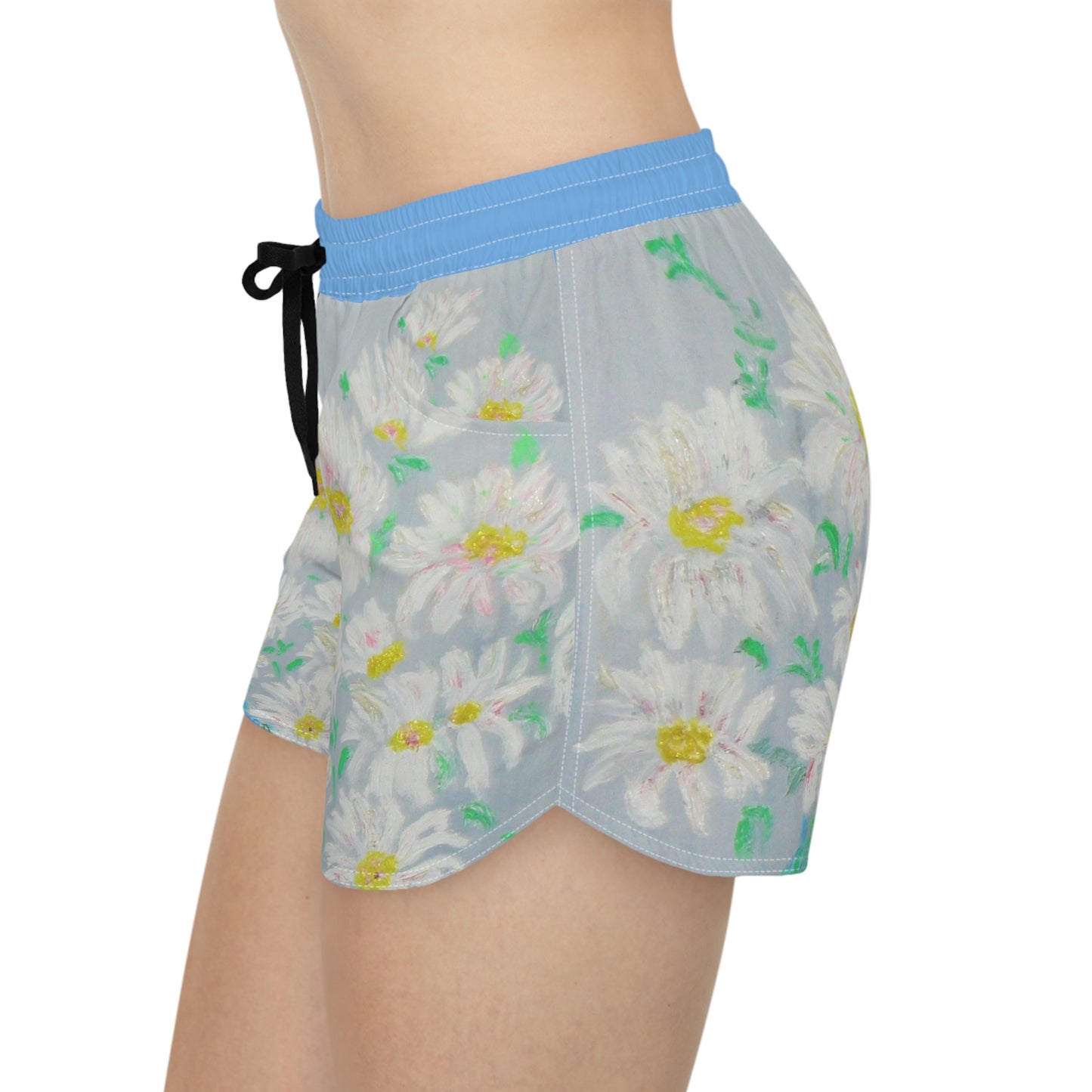 "Bright Daisies" Women's Casual Shorts