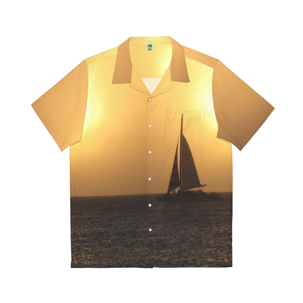 Donna Sky - 'Sunset Sail' Hawaiian Style Shirt