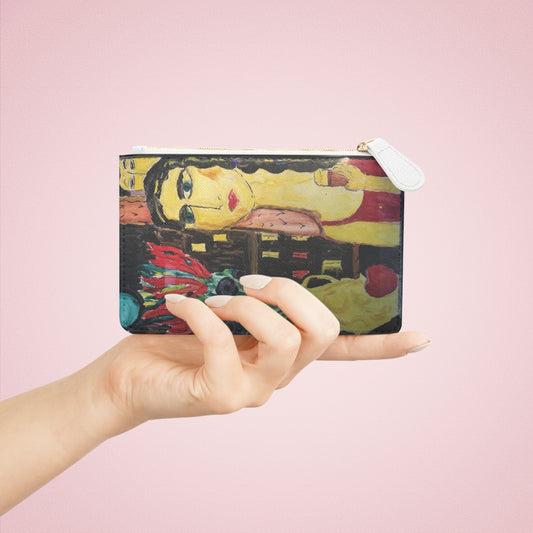 Mystery Woman Portrait Clutch