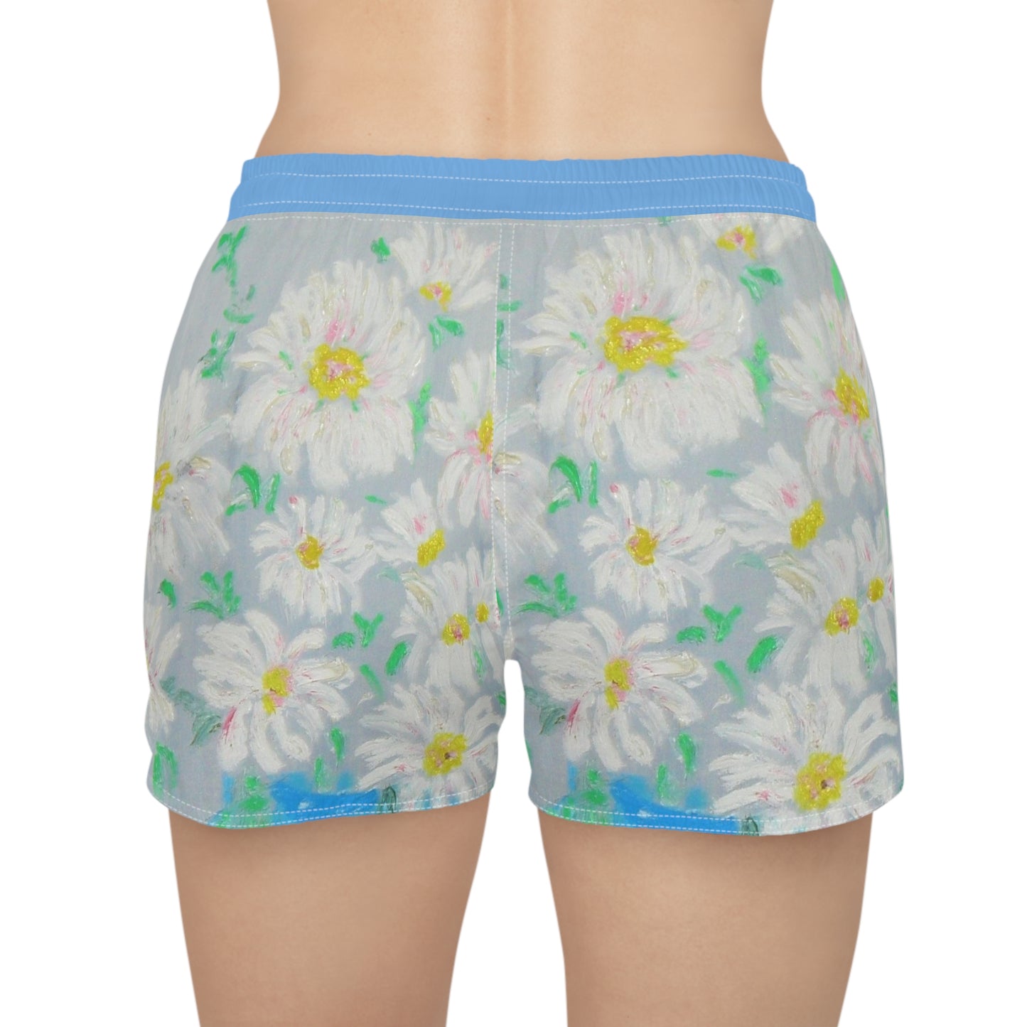 "Bright Daisies" Women's Casual Shorts