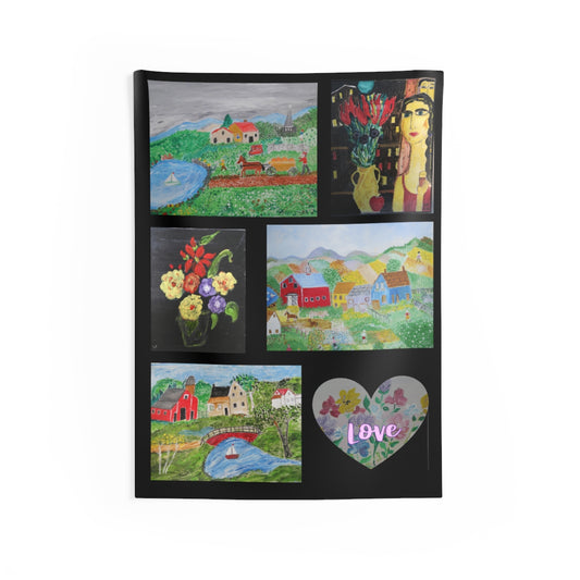 Oma Sonia's Artistic Indoor Wall Tapestry - Never Forget Collection