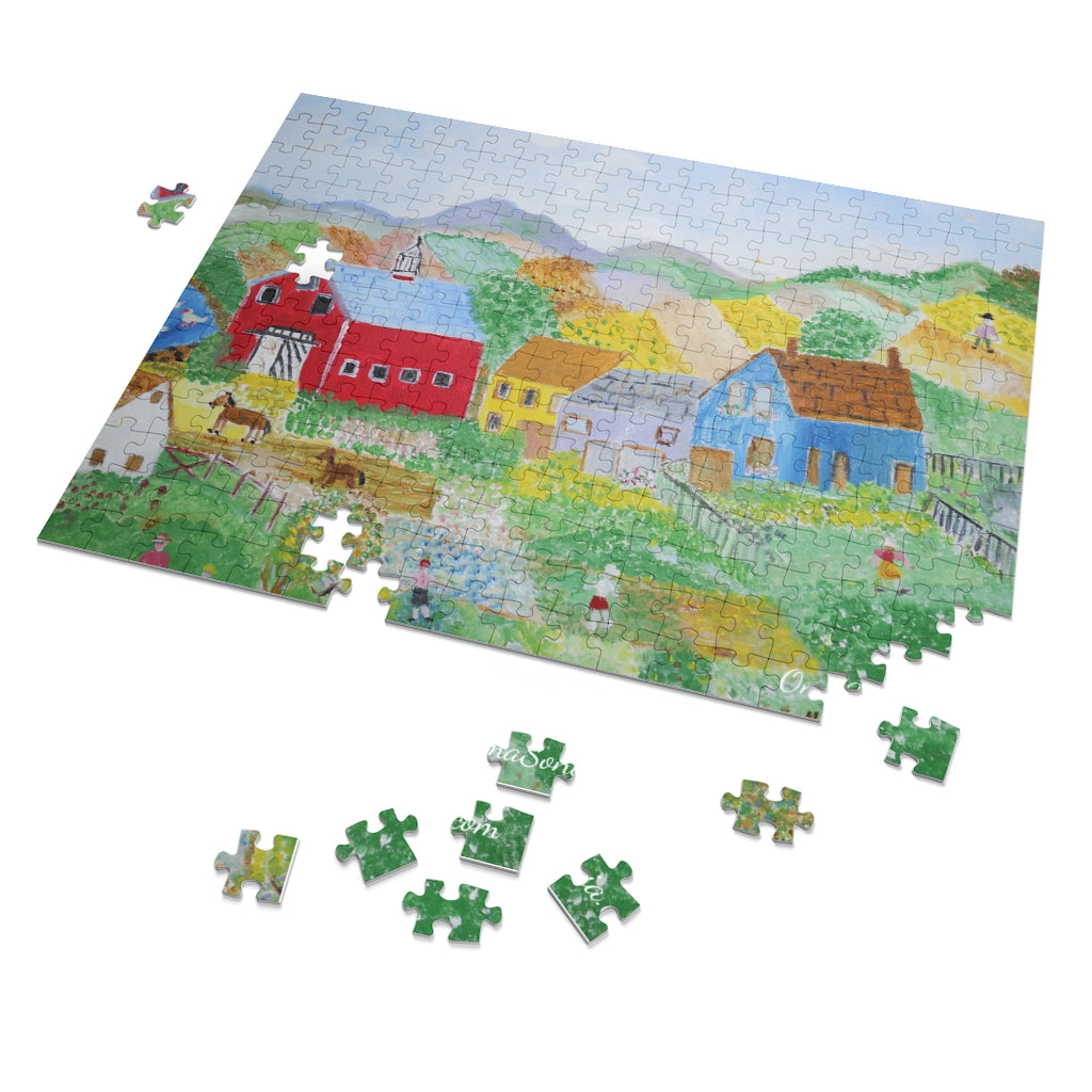 Oma Sonia's Country Farm Jigsaw Puzzle