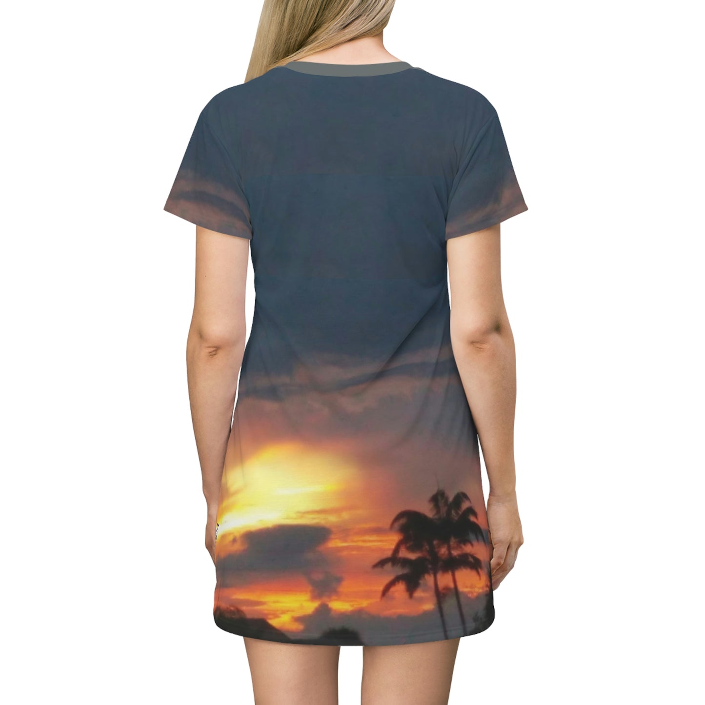 Donna Sky Sunset T-Shirt Dress