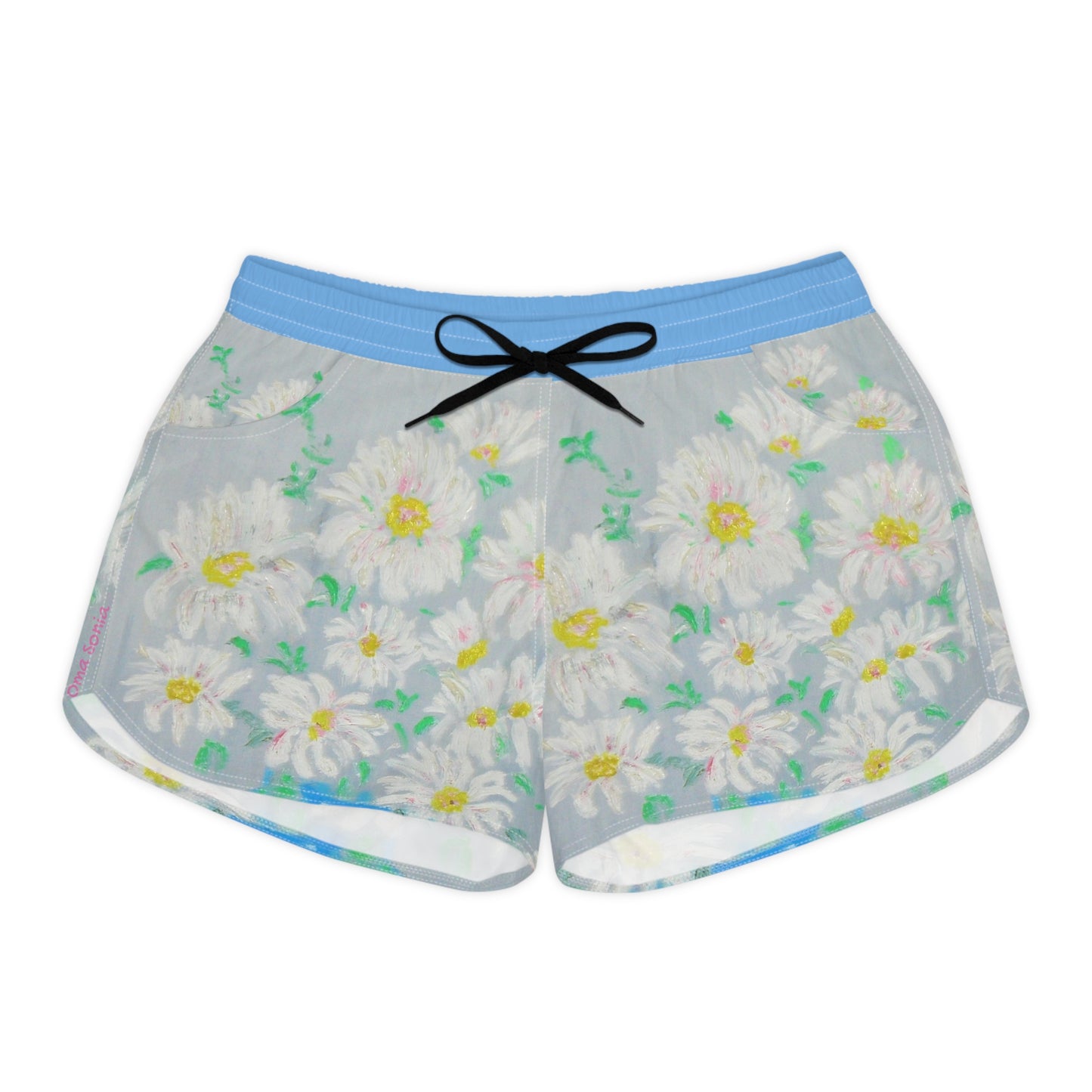 "Bright Daisies" Women's Casual Shorts