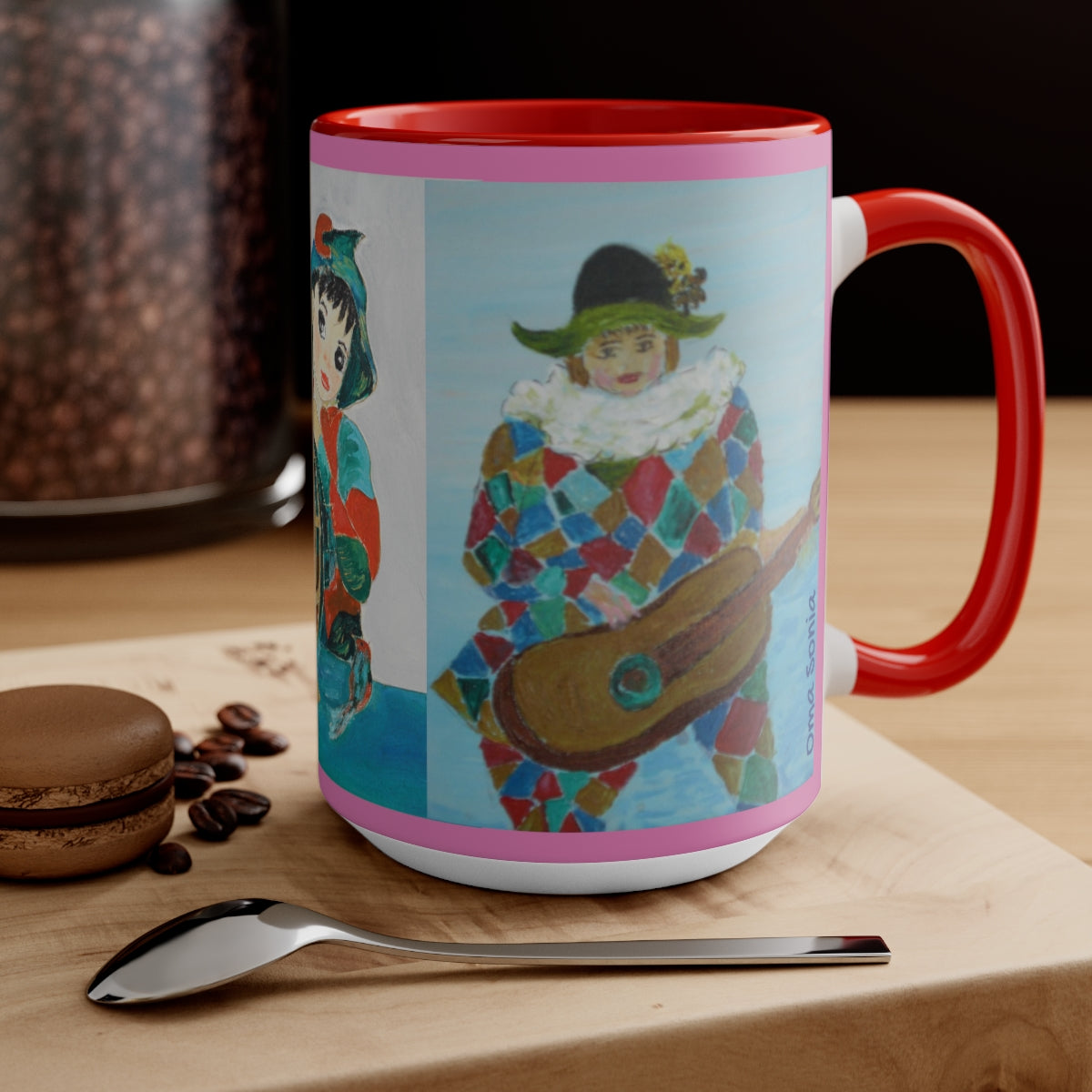 Oma Sonia's Favorite Portraits Art Mug (11 oz)