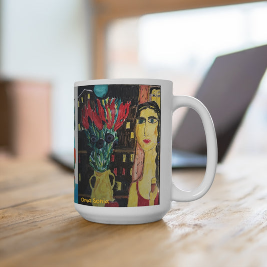Oma Sonia Portraits Collection 15 oz. Mug