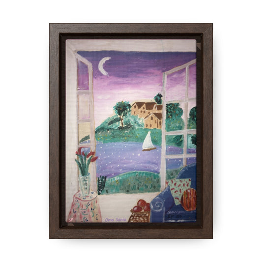 Oma Sonia "Moonlit Sail" Frames on Canvas