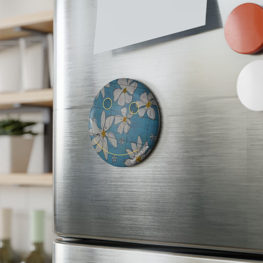 Oma Sonia Happy Flowers Magnet