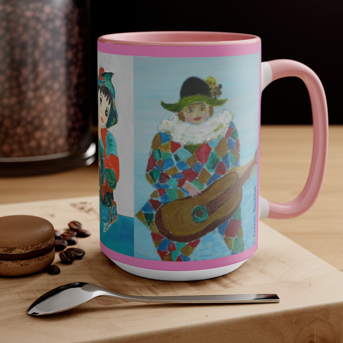 Oma Sonia's Favorite Portraits Art Mug (11 oz)
