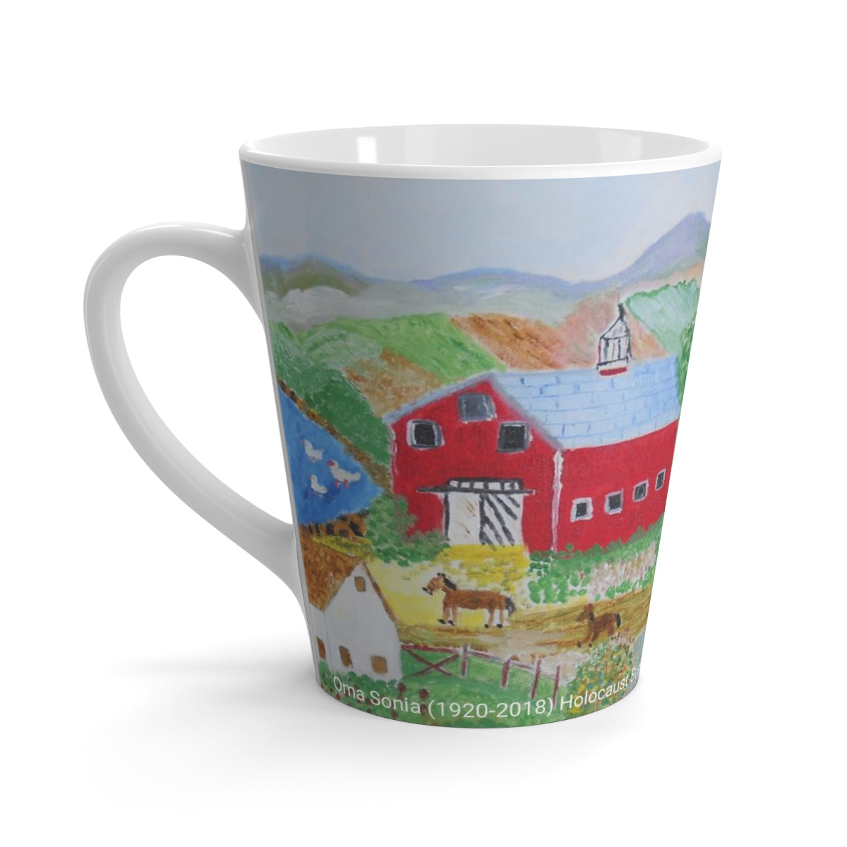 Colorful Country Landscape 12oz Mug