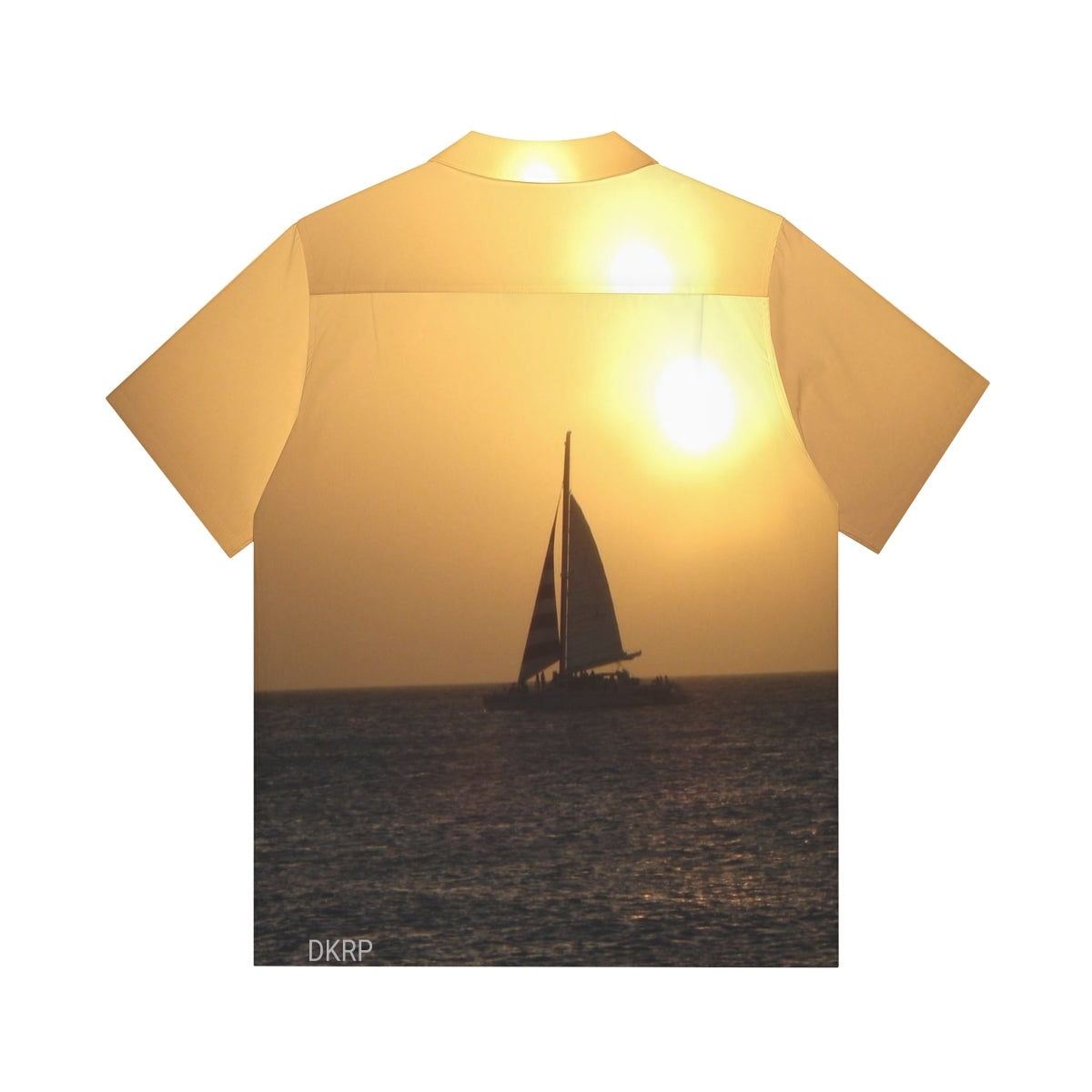 Donna Sky - 'Sunset Sail' Hawaiian Style Shirt