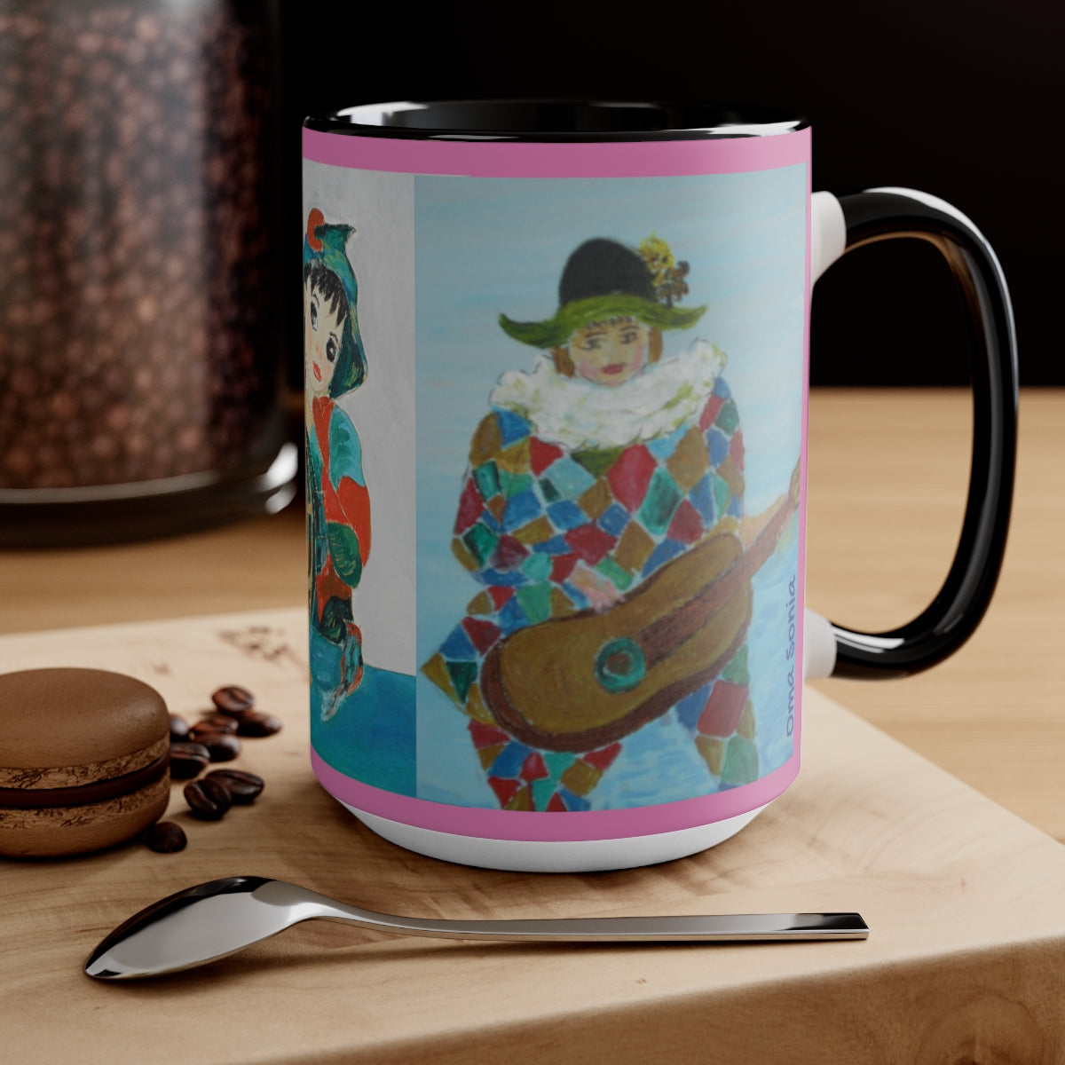 Oma Sonia's Favorite Portraits Art Mug (11 oz)