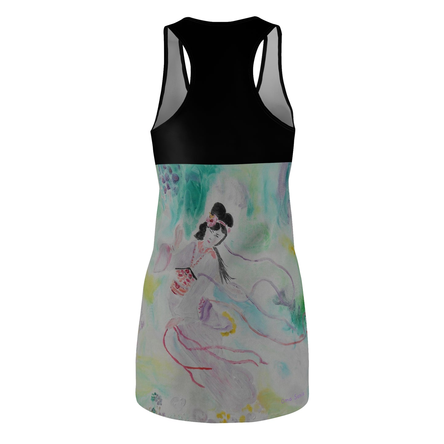 "Delicate Geisha"  Racerback Dress