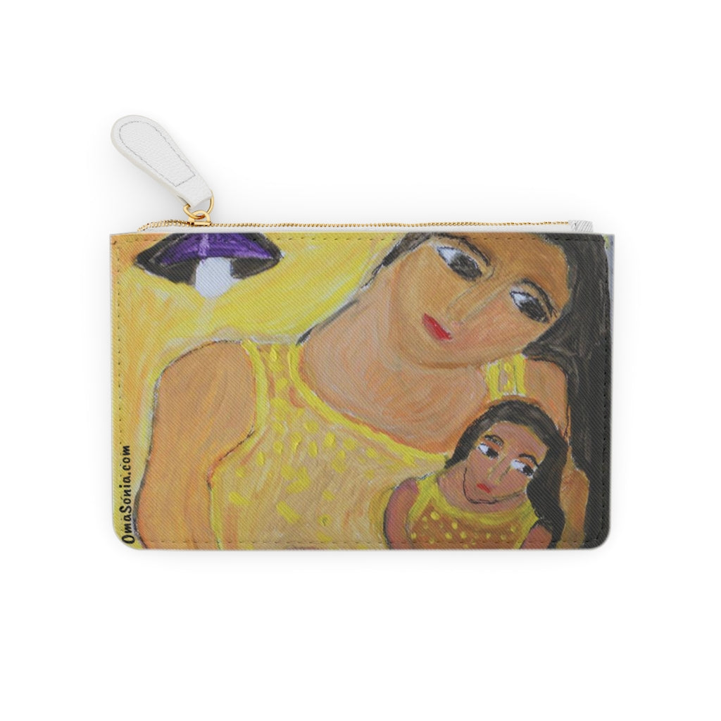 Mystery Woman Portrait Clutch