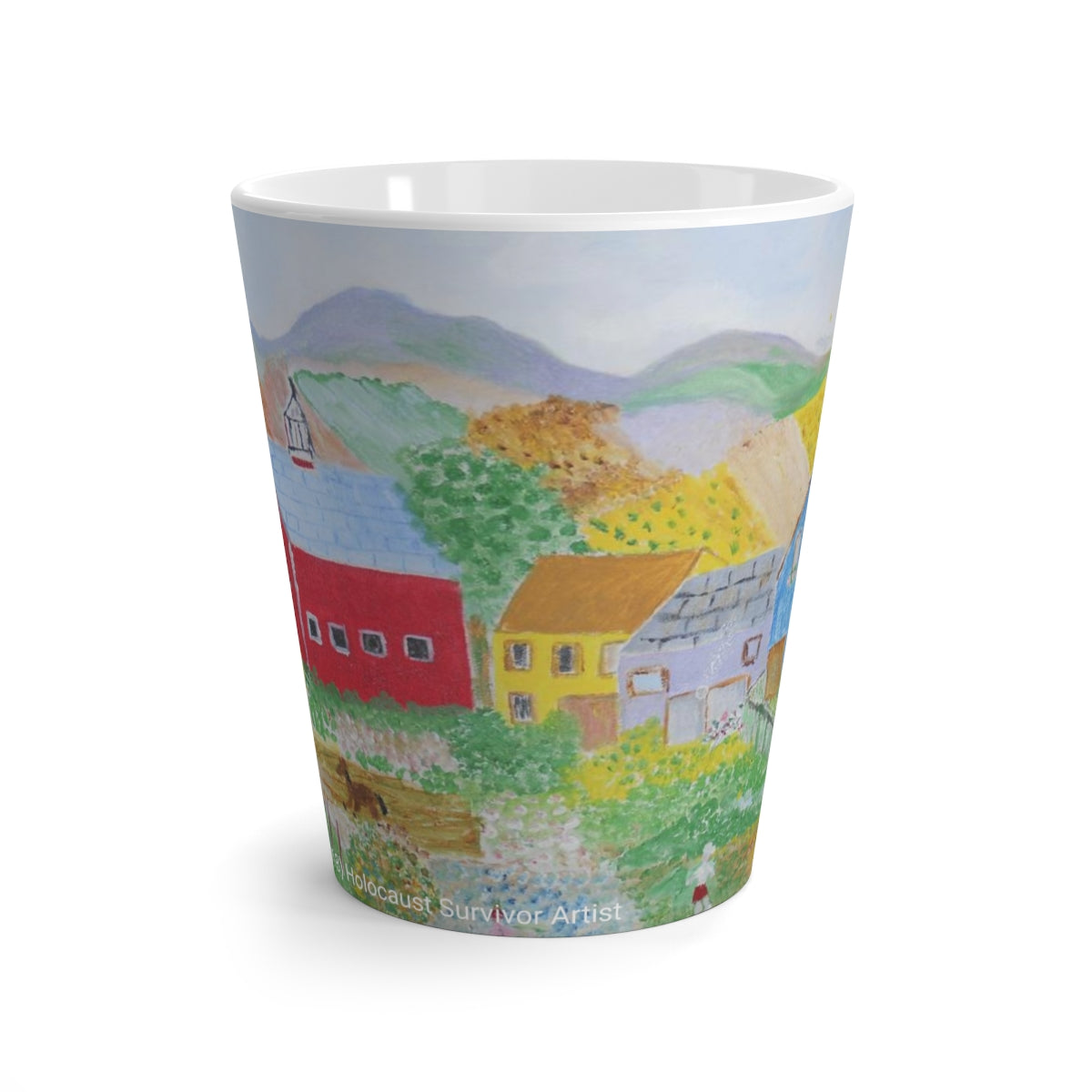 Colorful Country Landscape 12oz Mug