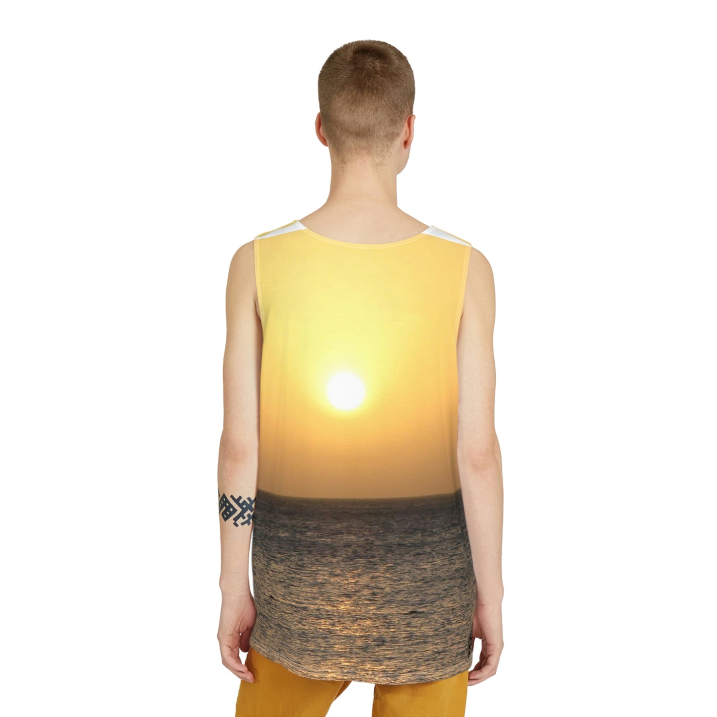 Donna Sky  Sunset Sail Men's Tank Top