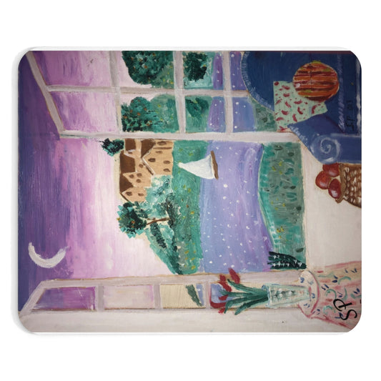 "Moonlit Sail" Artistic Mousepad