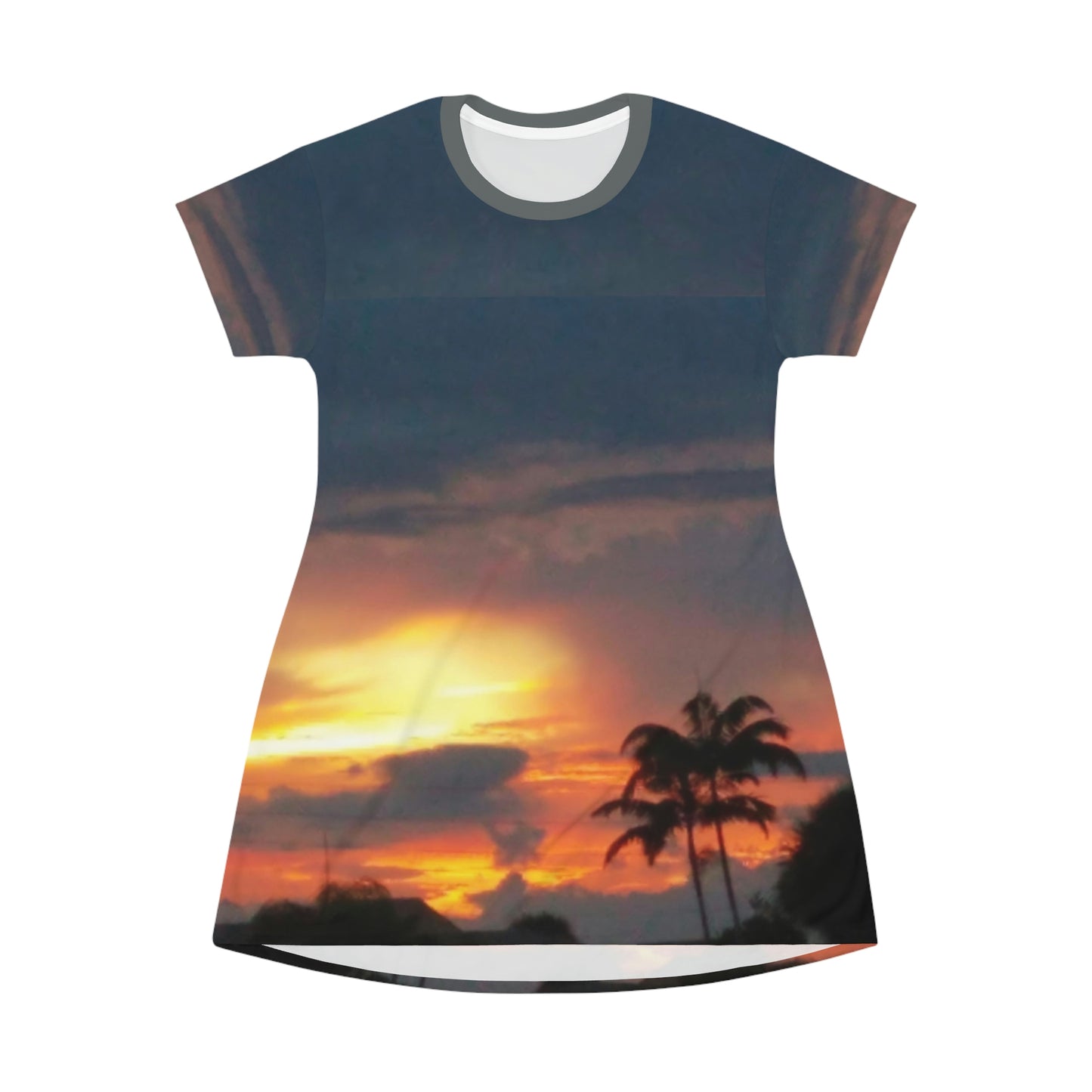 Donna Sky Sunset T-Shirt Dress